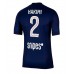 Paris Saint-Germain Achraf Hakimi #2 Domácí Dres 2025-26 Krátkým Rukávem